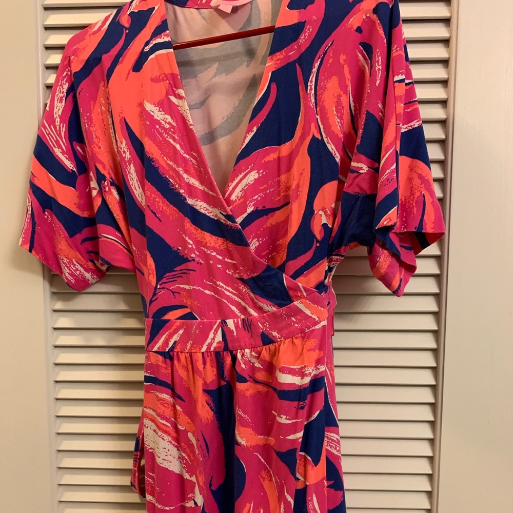 Lilly Pulitzer wrap dress